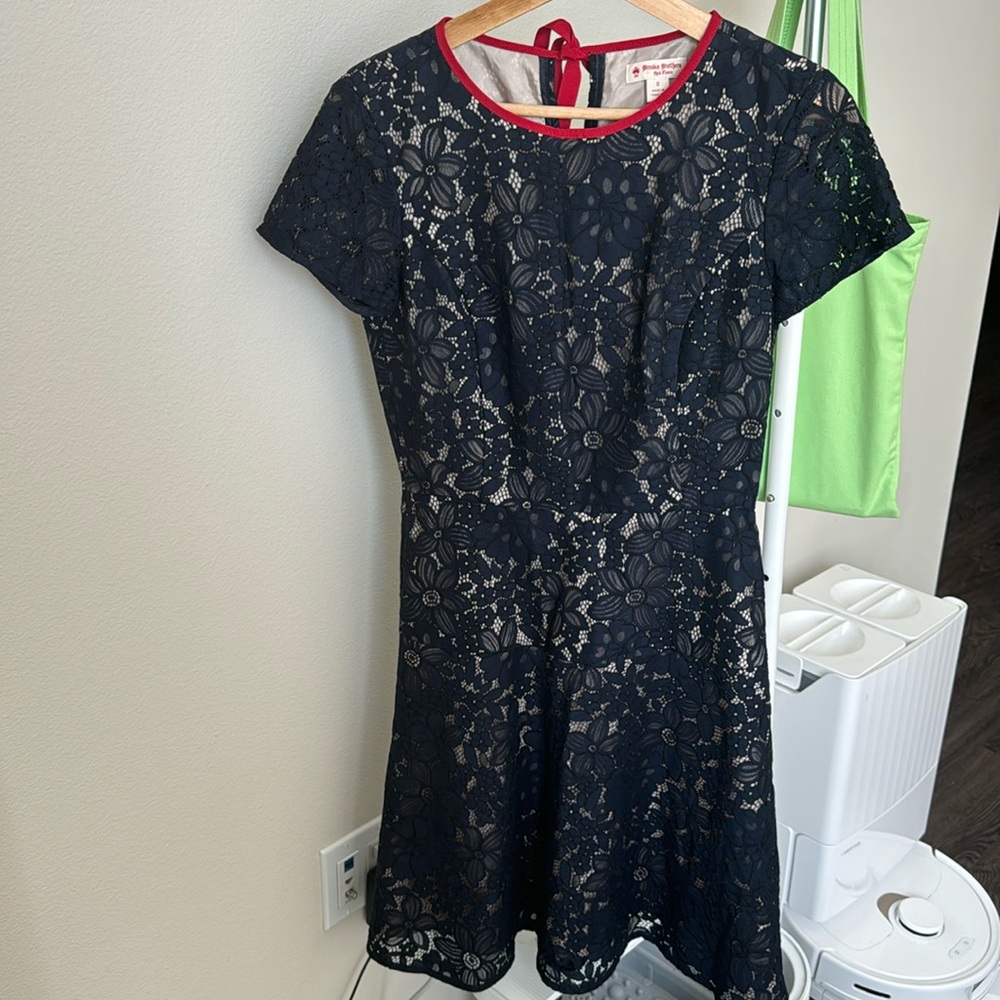 Brooks Brothers Red Fleece collection lace A line dress